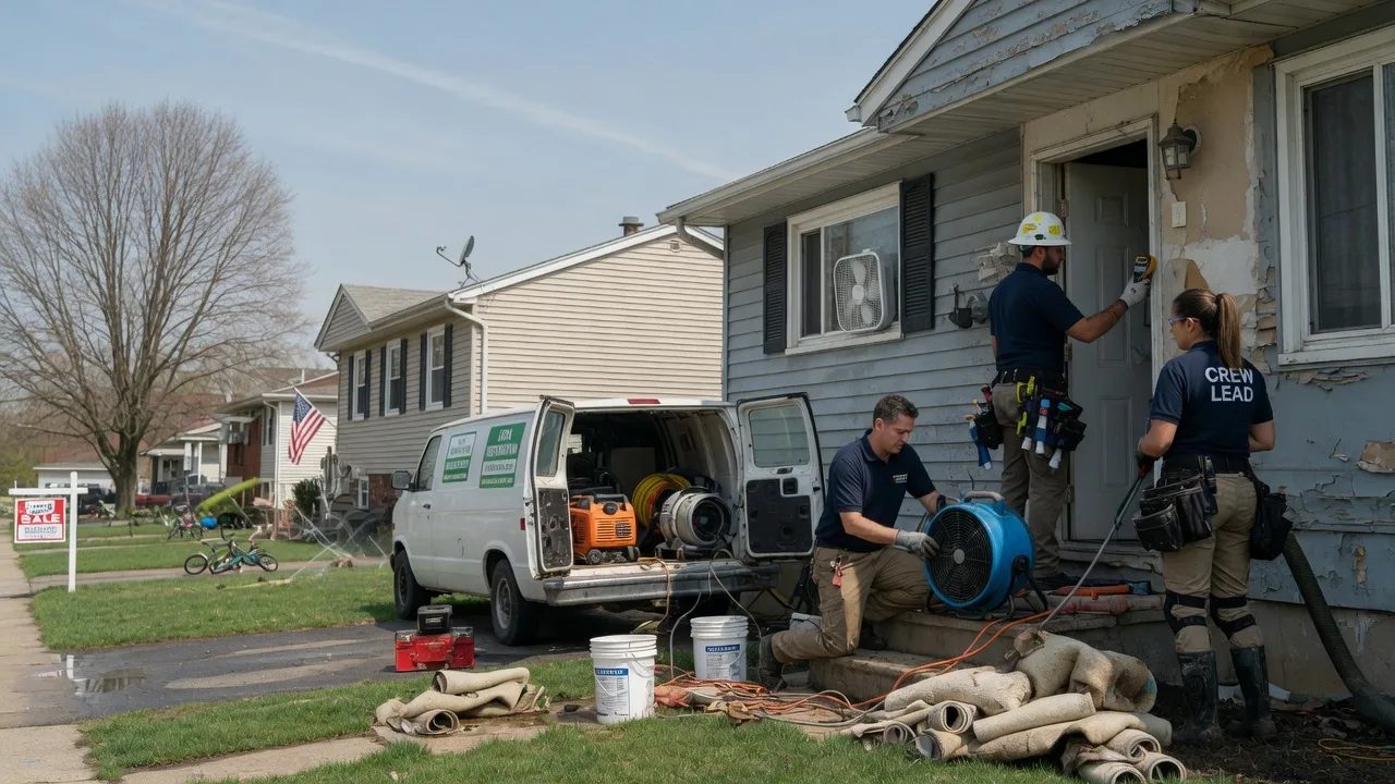 Flood Cleanup in Wall Lake, IA near me